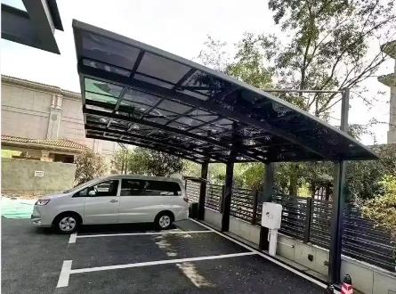 PC板車棚雨棚每平米價格